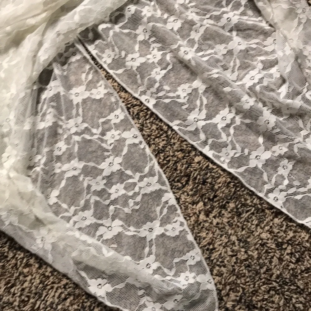 🐠WILD FABLE White Lace Overlay Summer Maxi Dress | NWOT! - Picture 5 of 5
